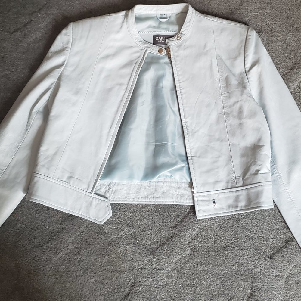 Rem Garson Blue Light Zipper Small Jacket